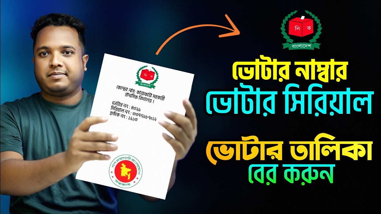 Правила получения списка избирателей 2026 года!! Серийный номер избирателя 2026