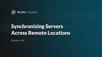 Resilio Connect: Synchronizing Servers Across Remote Locations