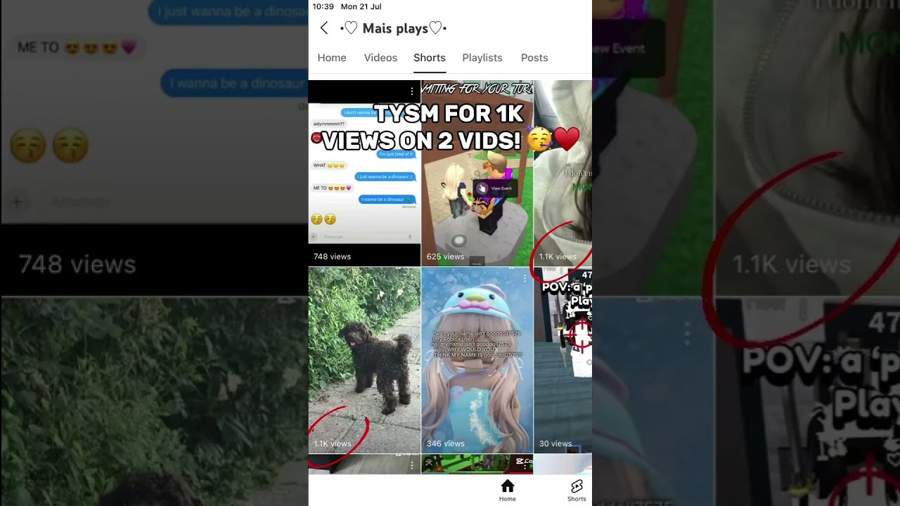 TYSM GUYS Roblox Fyp Viral Trend