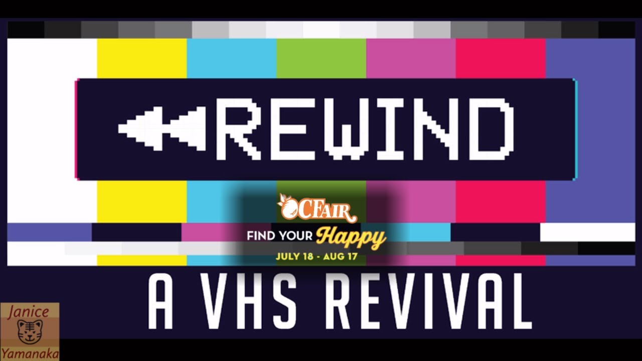 REWIND: A VHS Revival Exhibit: 2025 Orange County Fair - YouTube