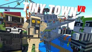 Zombie Outbreak #2 : Military Defends Oil Rig From Zombies , Tiny Town VR