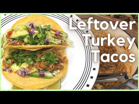Leftover Turkey Tacos How to make Taco Seasoning from scratch