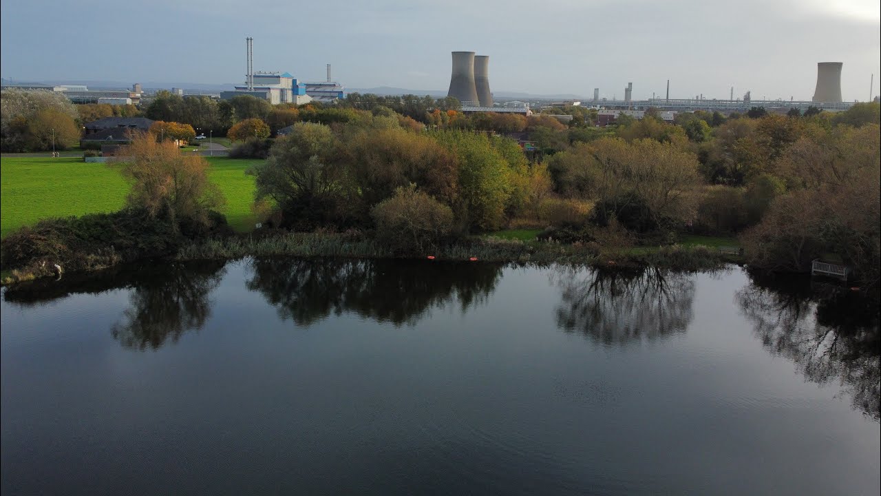 Autumnal Evening over Belasis technology park, Billingham
