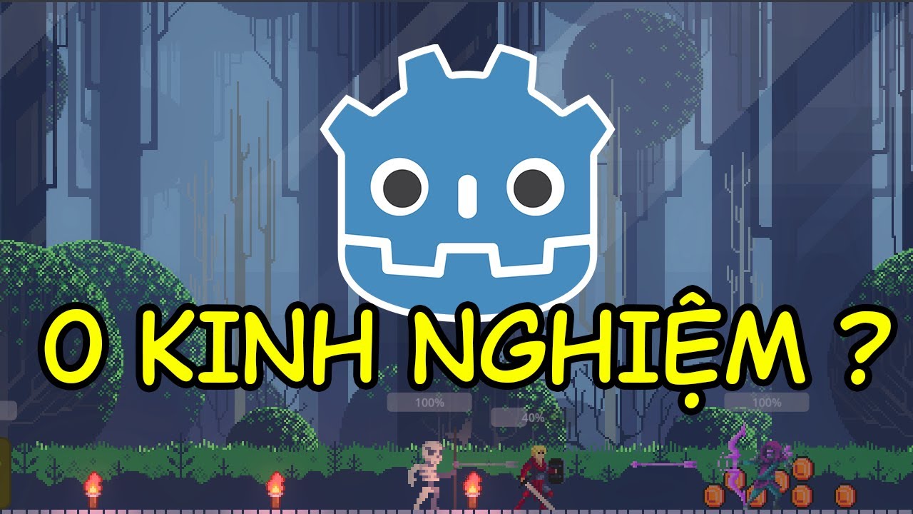 ⁣Làm game bằng GODOT với 0 KINH NGHIỆM (HieuDev - Game Việt)