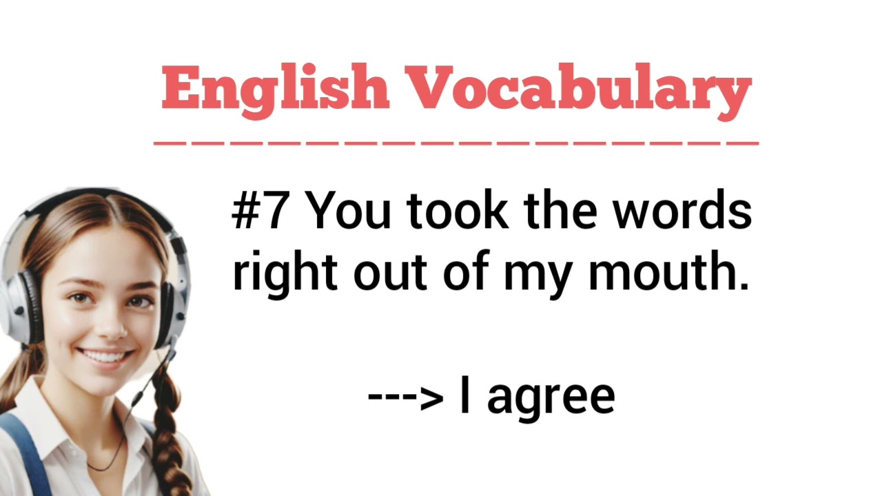 Stop saying "I agree" | Advanced English