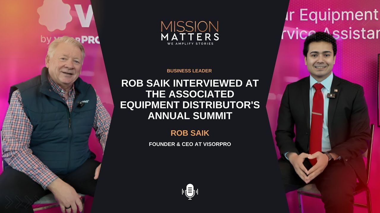 Rob Saik Interviewed at the Associated Equipment Distributor's Annual Summit