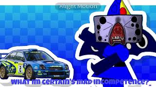 Just be competent meme (with blammy and his subie friend)