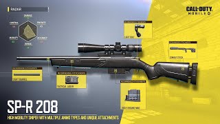 Call of Duty Mobile: Using Marksman SP-R 208 for first time