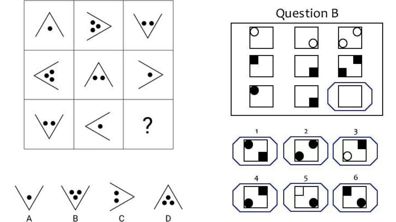 كيفية حل IQ أصعب اختبار ذكاء فى اختبارات iq حل اختبارات اى كيو افكار جديده