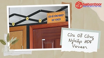 ✅ Cửa Gỗ Công Nghiệp HDF Veneer SaiGonDoor