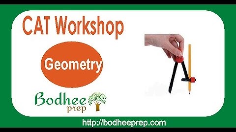 Solution of 20 Challenging Geometry Problems for CAT and MBA entrance Exams