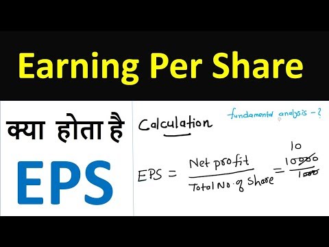 Earning per share with example | What is EPS in Stock market | Fundamental Analysis : EPS Means