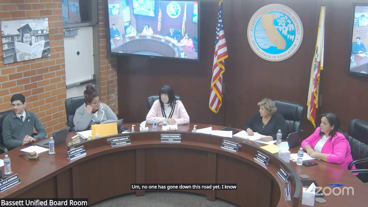 Bassett USD Board Meeting 01/13/2026