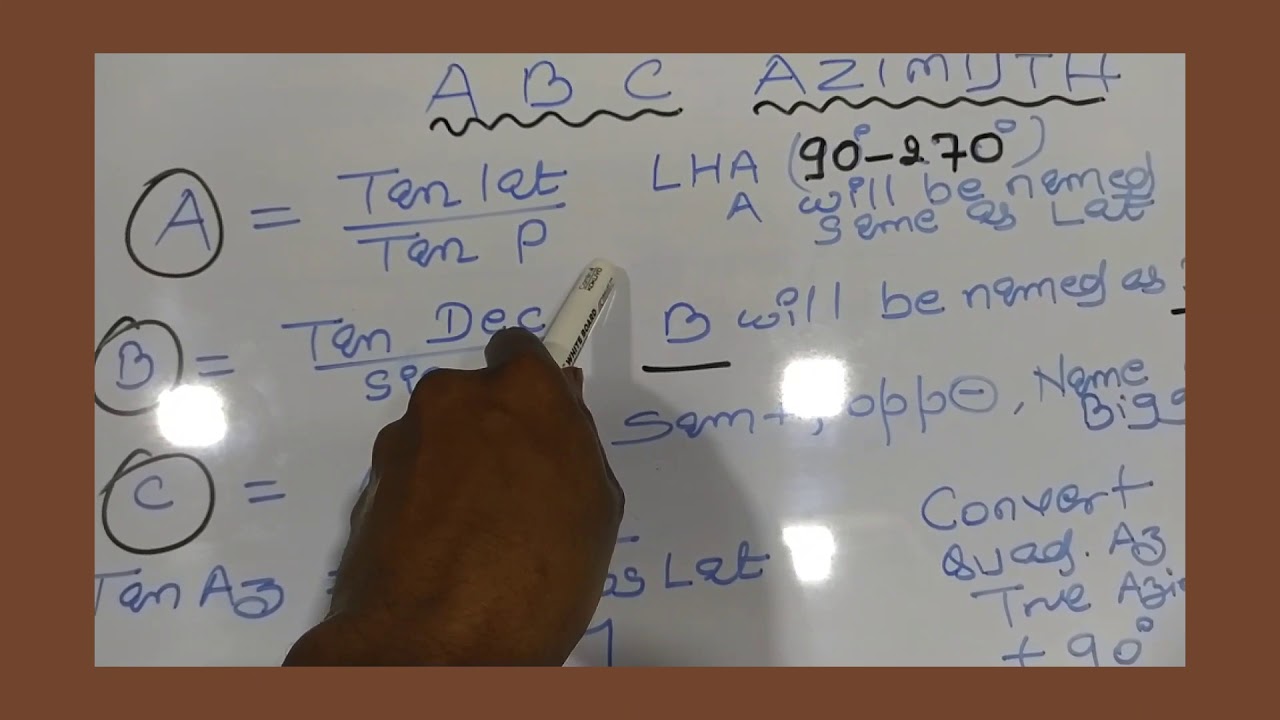 A B C AZIMUTH - YouTube