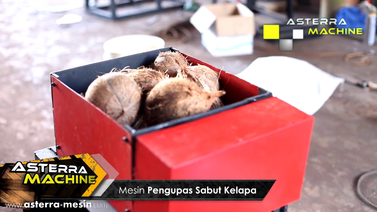 Mesin Pengupas Sabut Kelapa Murah Berkualitas Dan Bergaransi Hub 0823 1111 1141 Youtube
