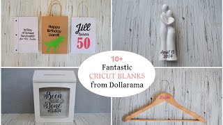 10+ NEW Dollarama DIYs with cheap blanks! / Cricut beginner vinyl decal projects