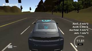 EuROS Self-driving car - Carla simulator - a complete lap