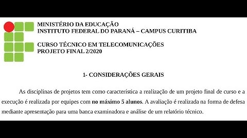 IFPR - Labtelecom: Projeto final 2020, 01- Prévia