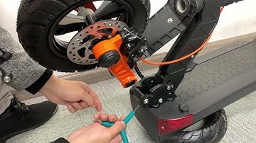 The problem that the folding structure of the JOYOR scooter cannot be unfolded