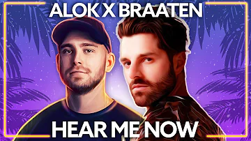 Alok & Bruno Martini - Hear Me Now (Braaten & Tom Bailey Remix) [Lyric Video]