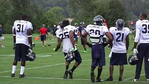 RICHARD SHERMAN - DANCING at Bing Training Camp 7/28/2013