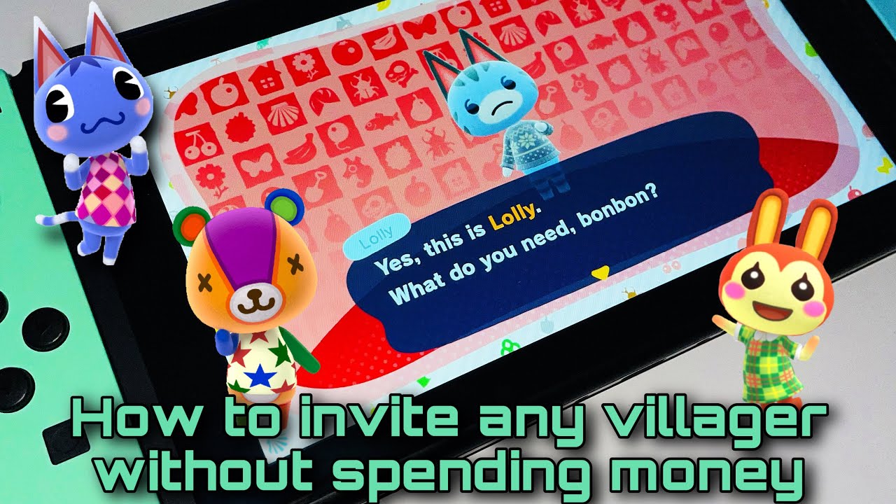 How to get any villager for free Animal Crossing New Horizons Super