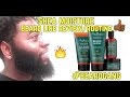 Shea Moisture Beard Line Review/Beard Routine (Black Men's Beard Care)
