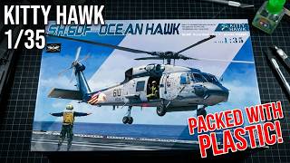 Kitty Hawk 1/35 SH-60F SeaHawk in box review - YouTube