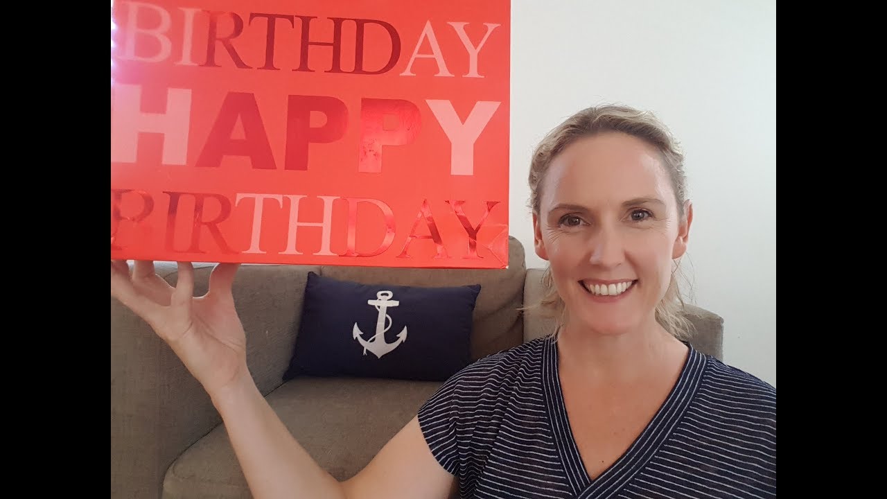 Birthday Celebrations on board a cruise