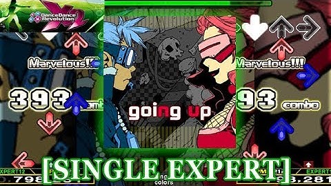 【DDR X2】 going up [SINGLE EXPERT] 譜面確認＋クラップ