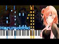 [FULL] Oregairu S2 OP- Harumodoki by Nagi Yanagi Piano arrangement