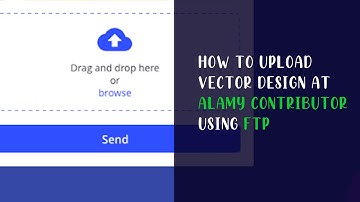 How to upload vector design at alamy contributor with filezilla FTP #alamy #ftp #upload #vector