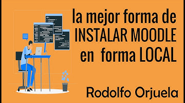 La mejor forma de instalar Moodle en forma local