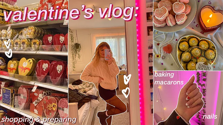 VALENTINES DAY VLOG: days in my life!! baking maca...