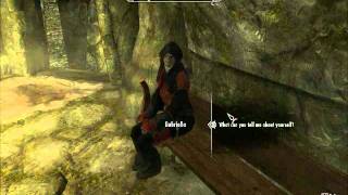 Gabriella and her awesome line. (Skyrim)