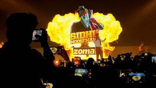 sidhu moosewala full concert in zomaland delhi