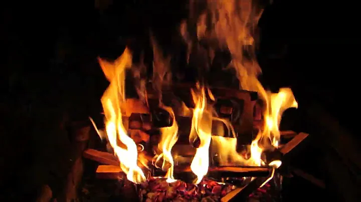 Warm fireplace feels