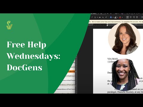 Free Help Wednesdays: DocGen Basics