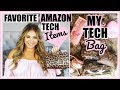 MY FAVORITE AMAZON TECH ITEMS! Whats inside my TECH bag