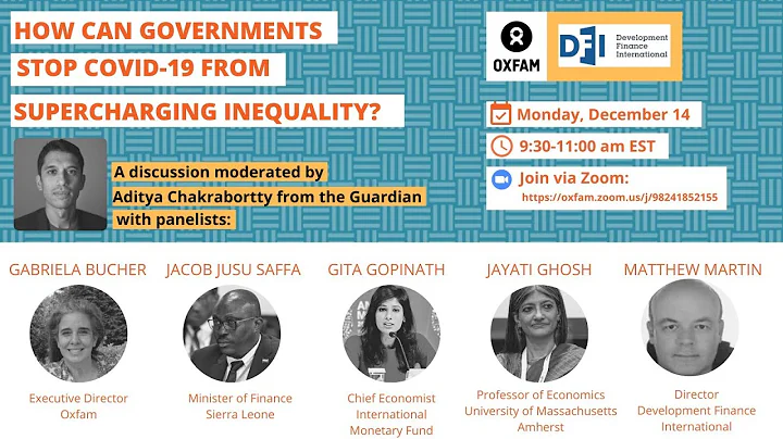 How Can Governments Stop COVID-19 From Supercharging Inequality?