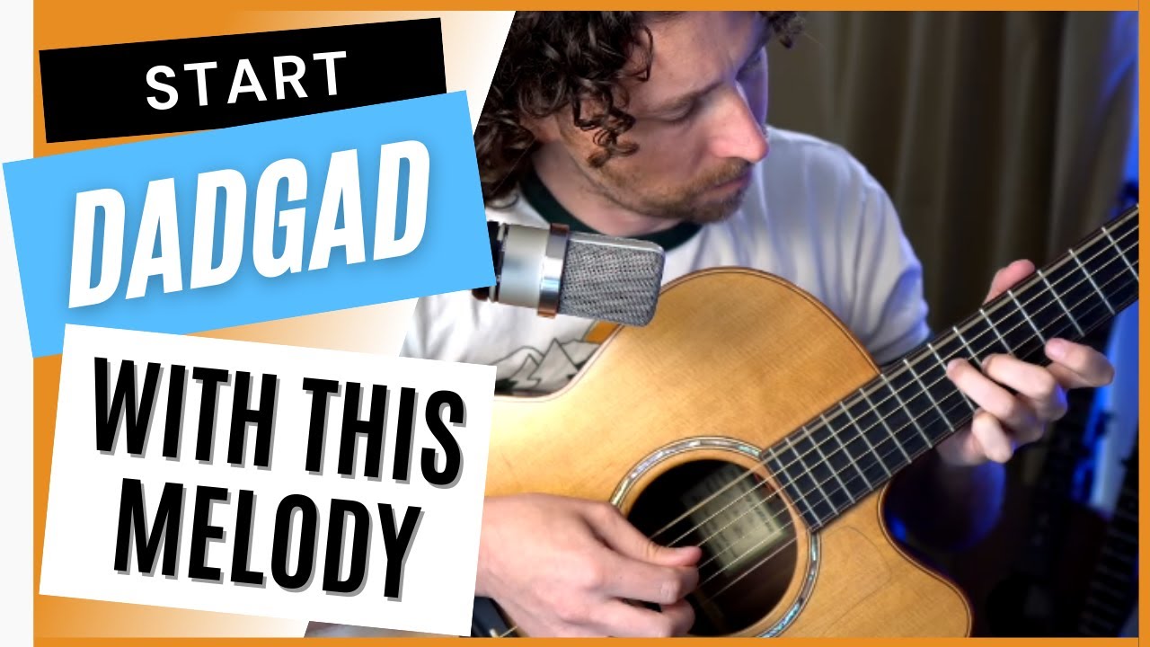 Beautiful Fingerstyle Melody in DADGAD Tuning Tabs & Chords YouTube