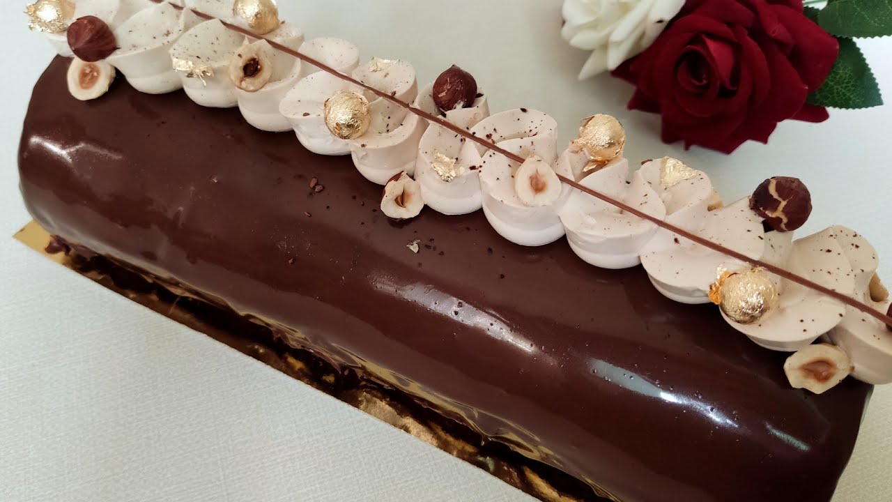 بسكوي رولي بالشكولاطة biscuit roulé au chocolat 🍫