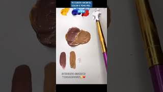 Cómo hacer TONOS de Piel con Pintura paso a paso muy fácil😱 #tono #color #piel |Trucos Lindos Shorts