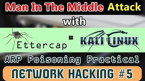[HINDI] Extracting Passwords With ARP Poisoning | Man-In-The-Middle Practical