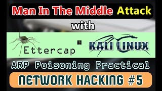 [HINDI] Extracting Passwords With ARP Poisoning | Man-In-The-Middle Practical