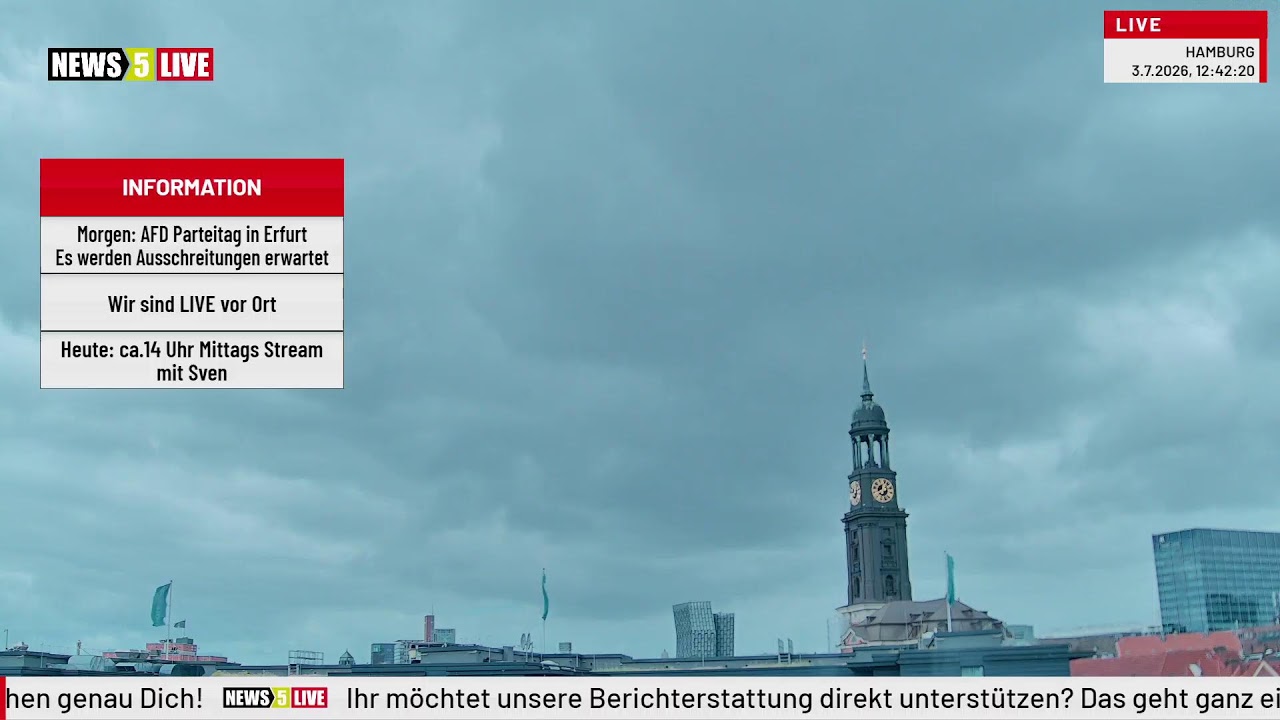 LIVE: Guten Morgen Stream mit Sebastian
