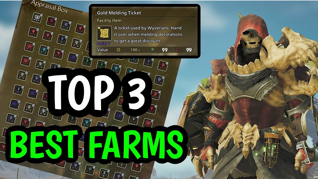 Top 3 BEST Farms in Monster Hunter Wilds (Easy & Efficient)