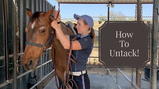How to Untack