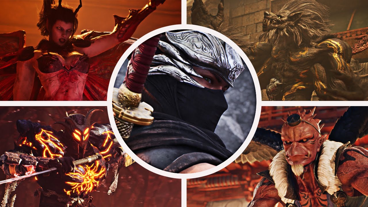 Ninja Gaiden 2 Black - All Bosses & Ending