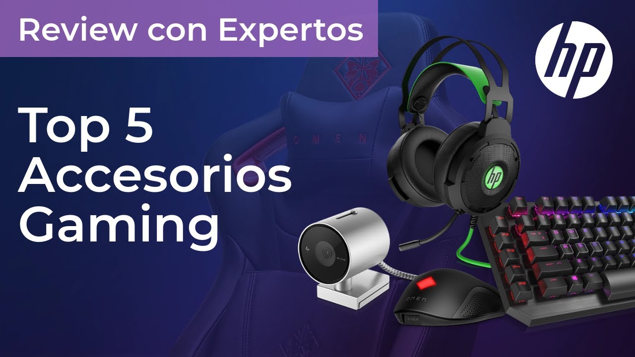 Descubre Nuestros Top 5 Accesorios Gaming HP [2022] - Review with HP Live  Experts 